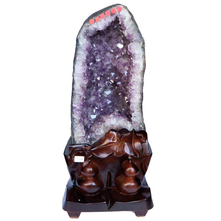 GOLD STONE アメジスト ドーム 約14kg 紫水晶 ジオード 晶洞 天然石