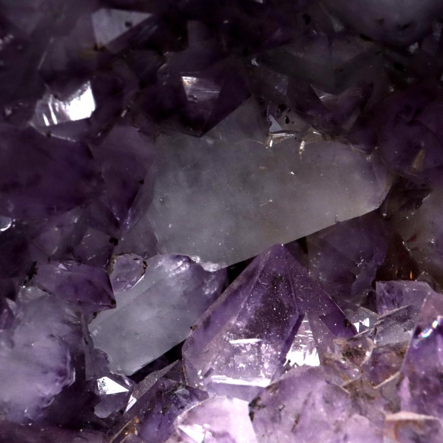 GOLD STONE アメジスト ドーム 約7.5kg 紫水晶 ジオード 晶洞 天然石