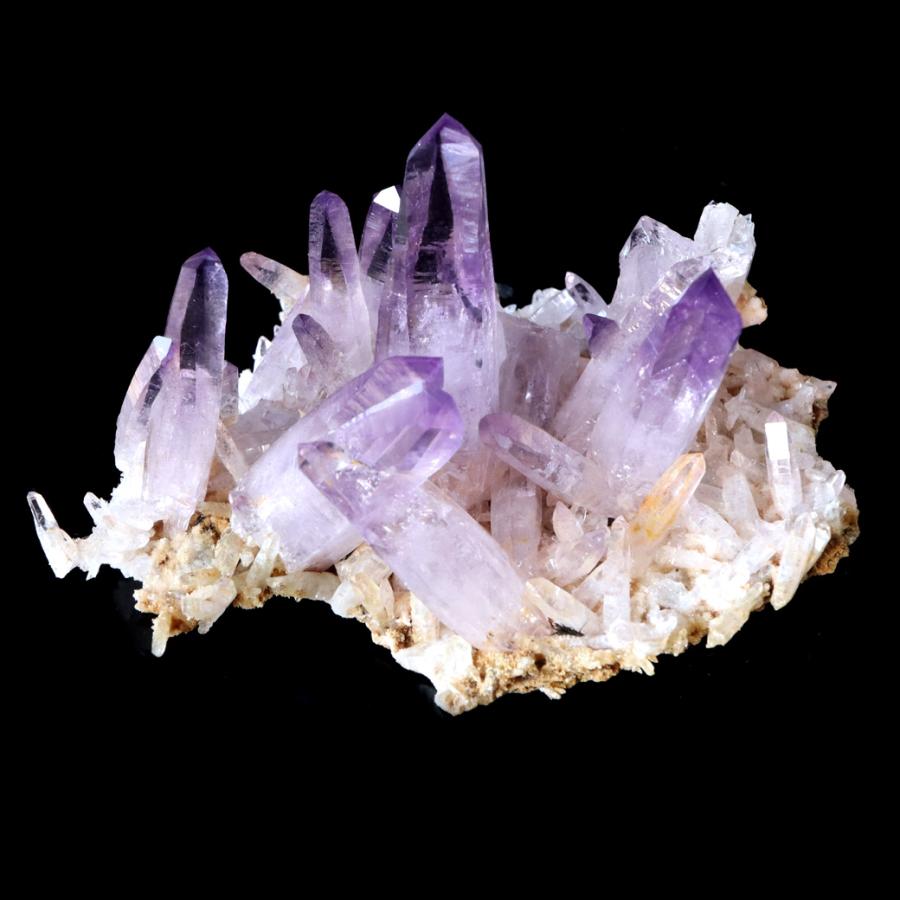 ベラクルス アメジスト ポイント クラスター 61g メキシコ産 母岩付き