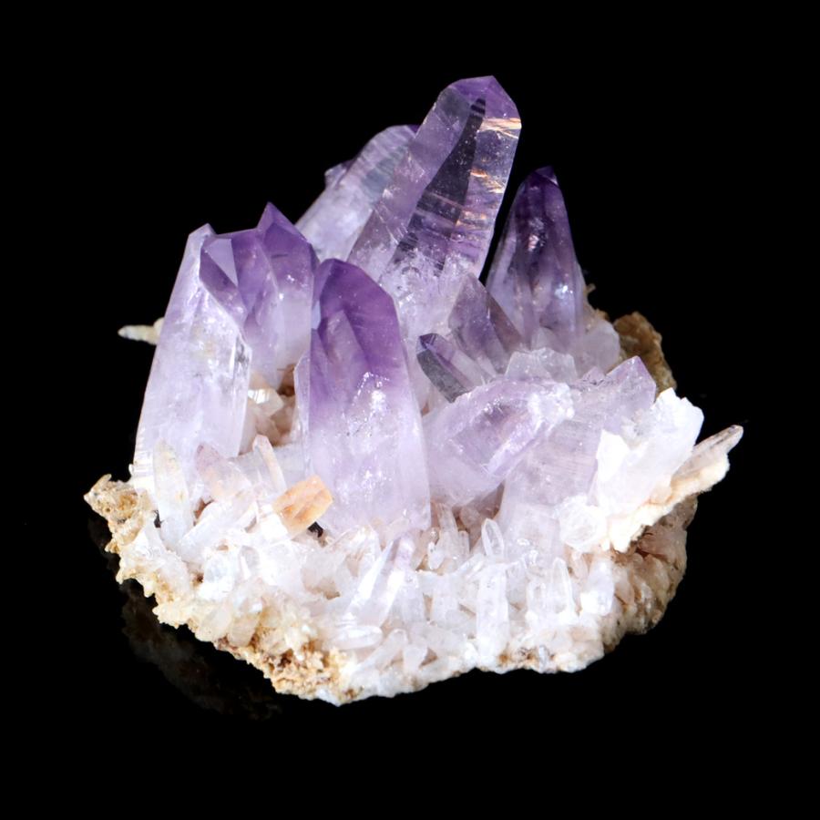 ベラクルス アメジスト ポイント クラスター 61g メキシコ産 母岩付き