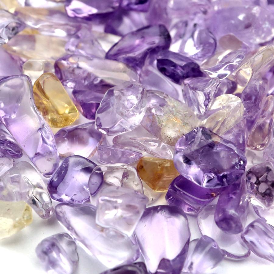 アメトリン さざれ石 100g サイズ小 AAA 紫黄水晶 天然石 アメトリン さざれ石 100g サイズ小 AAA 紫黄水晶 天然石