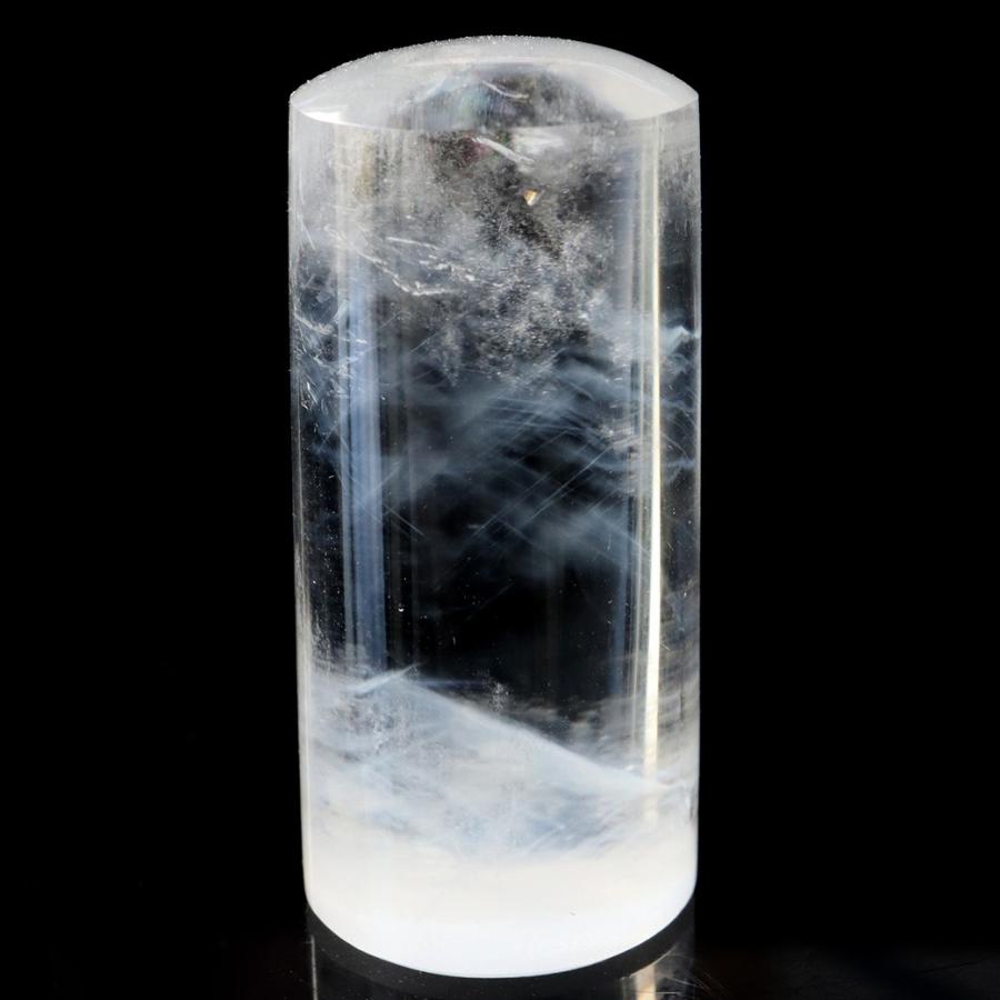 エンジェルラダー クォーツ 印材 約23mm 置き物 天然石 1点物 希少 