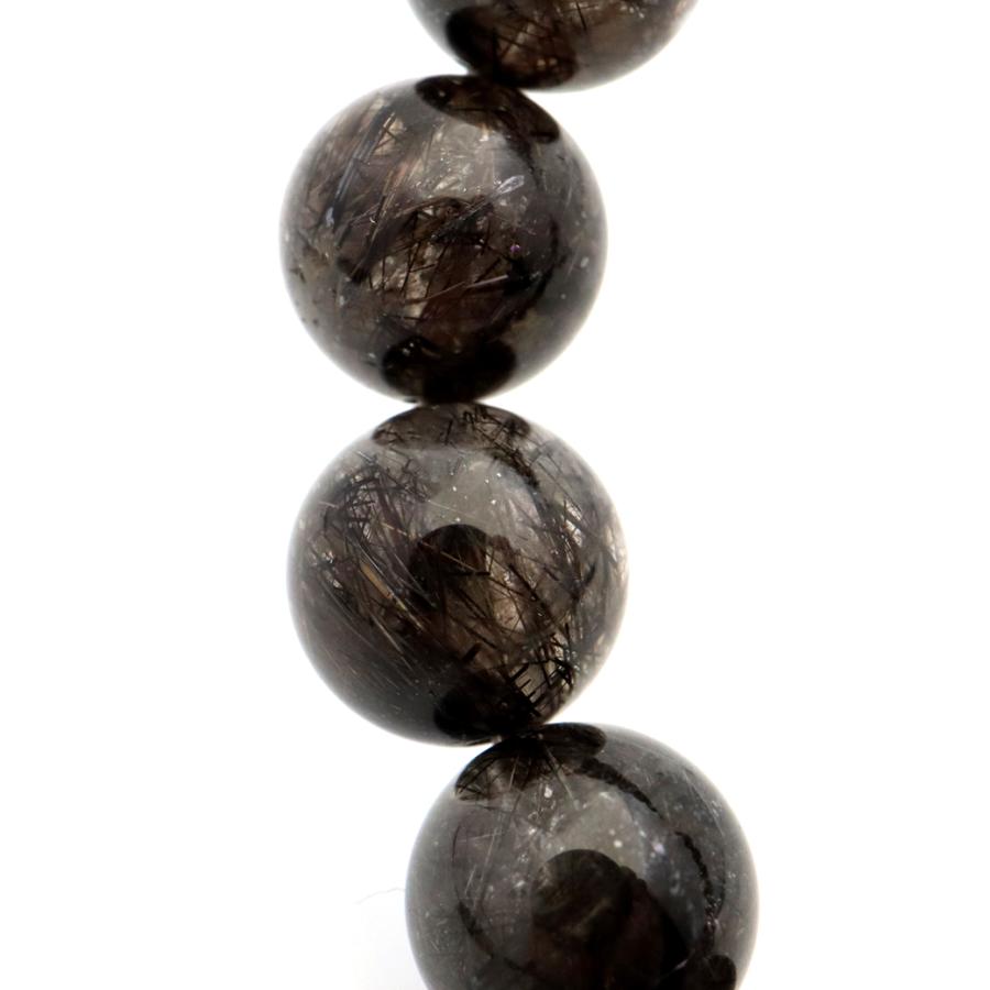 ⭐️大特価⭐️ブラックルチルクォーツ　 ルチレイテッドクォーツ　ブレスレット　天然石 ブラック ルチルレイテッドクォーツ 8mm ブレスレット 天然石 黒