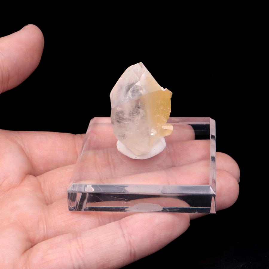 GOLD STONE イエロー カルサイト クラスター 雲南省 44g 台付き 1点