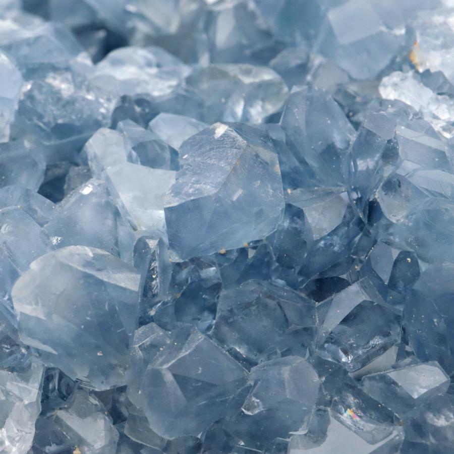 GOLD STONE セレスタイト 原石 1.3kg クラスター マダガスカル産 天