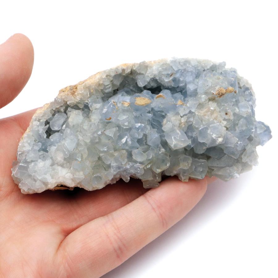 GOLD STONE セレスタイト 原石 219g クラスター マダガスカル産 天青石