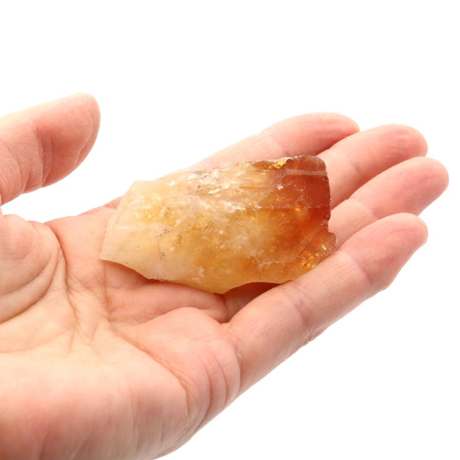 シトリン ラフ原石 30-50g前後 1個売り ブラジル産 ランダム発送