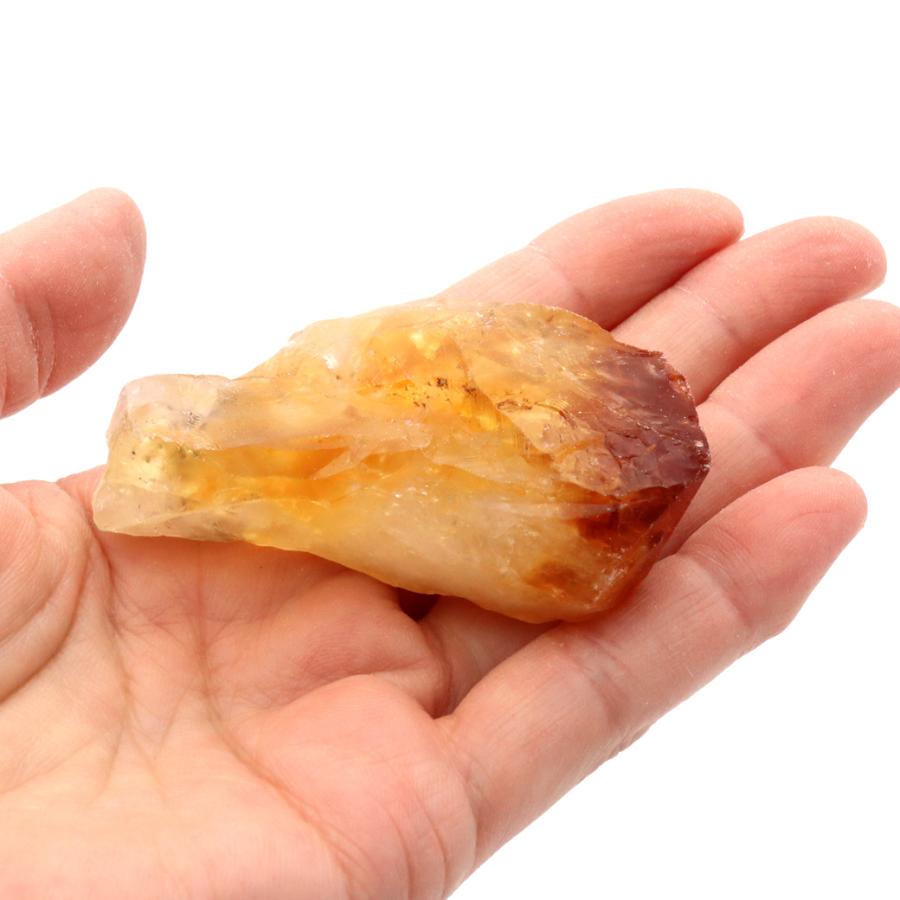 シトリン ラフ原石 50-70g前後 1個売り ブラジル産 ランダム発送
