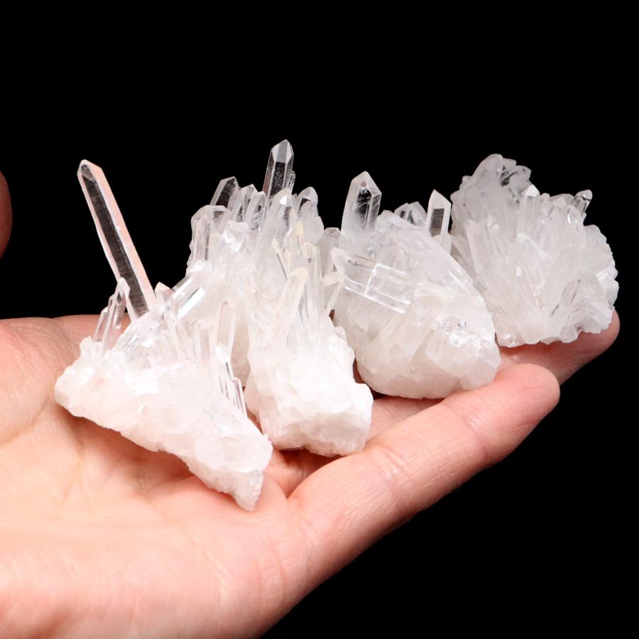 100★数量限定★希少モロッコ産【100g天然クリスタル水晶ミニクラスター】❤️ 100☆数量限定☆希少モロッコ産【100g天然クリスタル水晶ミニ