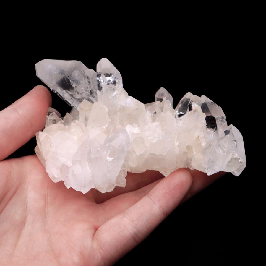 新品❗️水晶　クラスター　原石 GOLD STONE 天然 水晶 クラスター 255g 中国 貴州省産 原石 天然石 1点