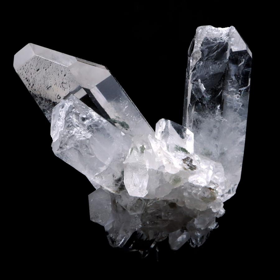 天然 水晶 クラスター 146g ブラジル ゼッカ産 透明感が美しい ゼッカクォーツ 原石 天然石 1点物 パワーストーン｜goldstone｜04
