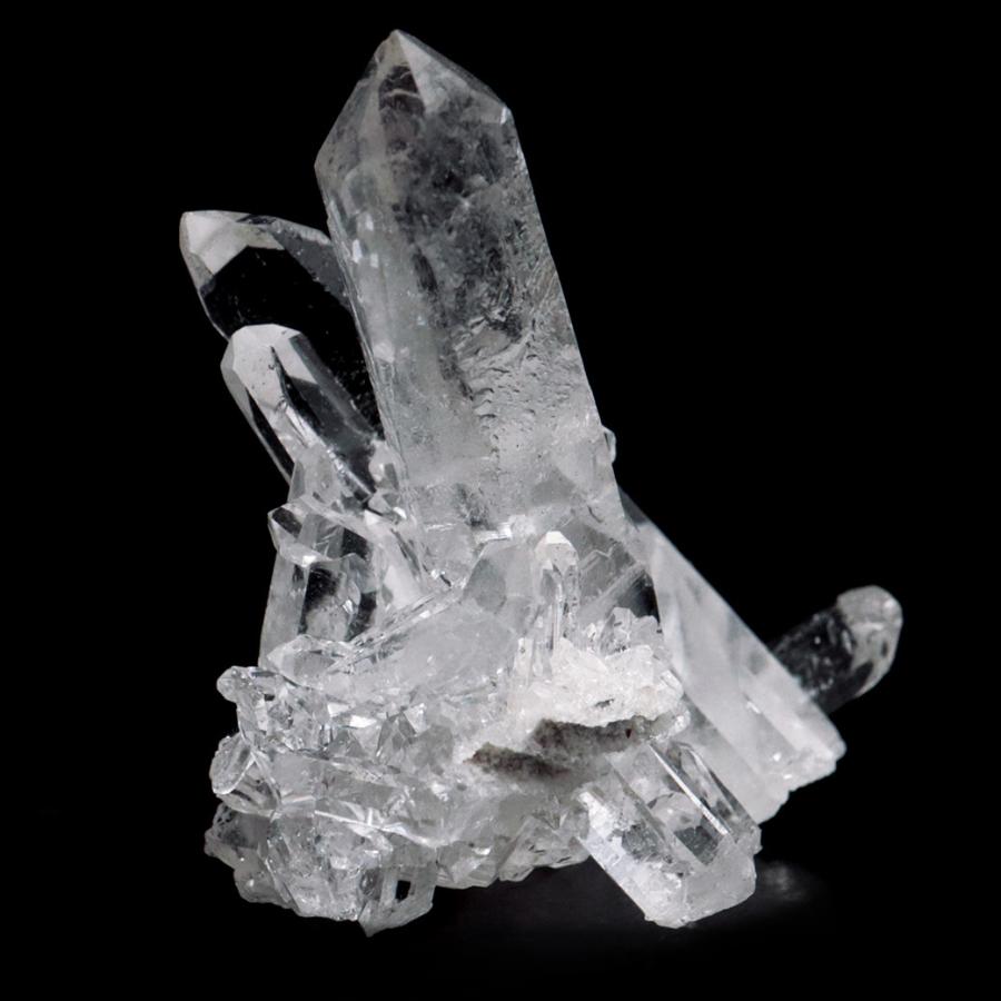 GOLD STONE 天然 水晶 クラスター 13g ブラジル ゼッカ産 透明感が