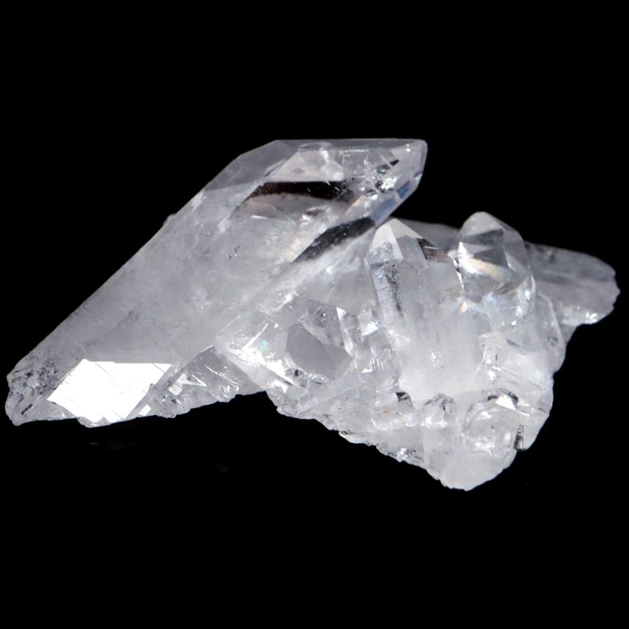 GOLD STONE 天然 水晶 クラスター 21g ブラジル ゼッカ産 透明感が