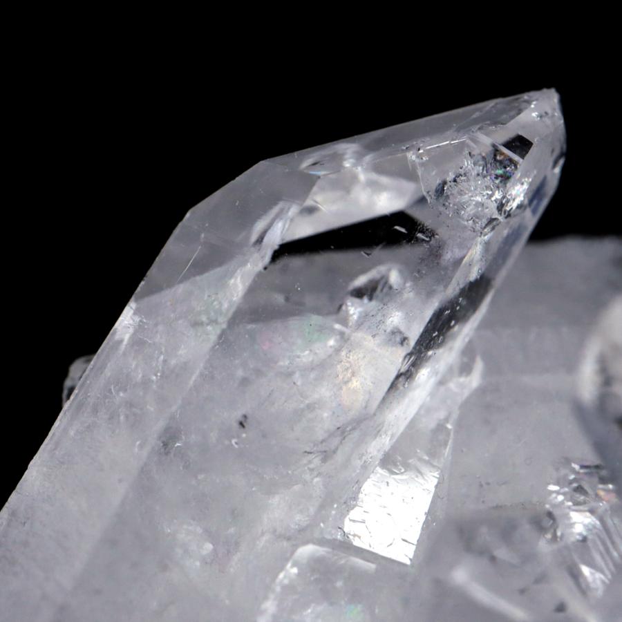GOLD STONE 天然 水晶 クラスター 21g ブラジル ゼッカ産 透明感が
