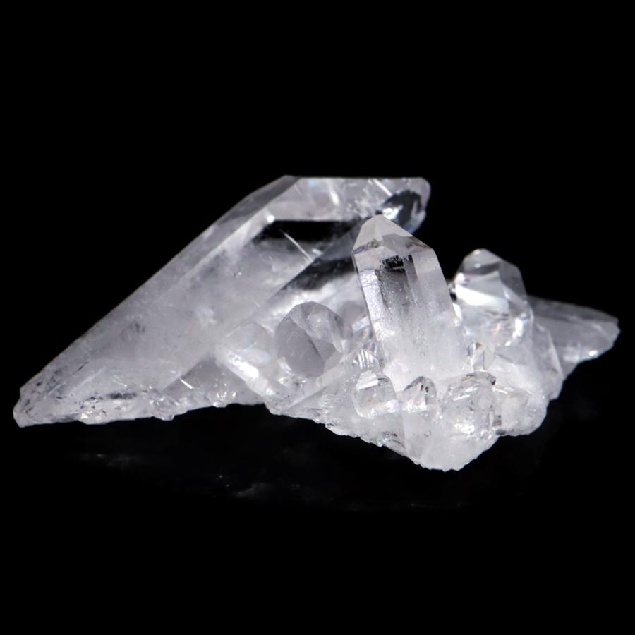 GOLD STONE 天然 水晶 クラスター 21g ブラジル ゼッカ産 透明感が
