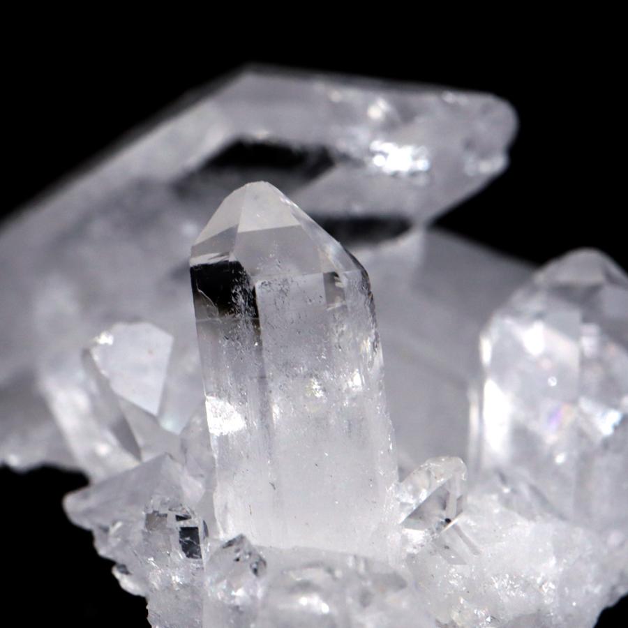 GOLD STONE 天然 水晶 クラスター 21g ブラジル ゼッカ産 透明感が