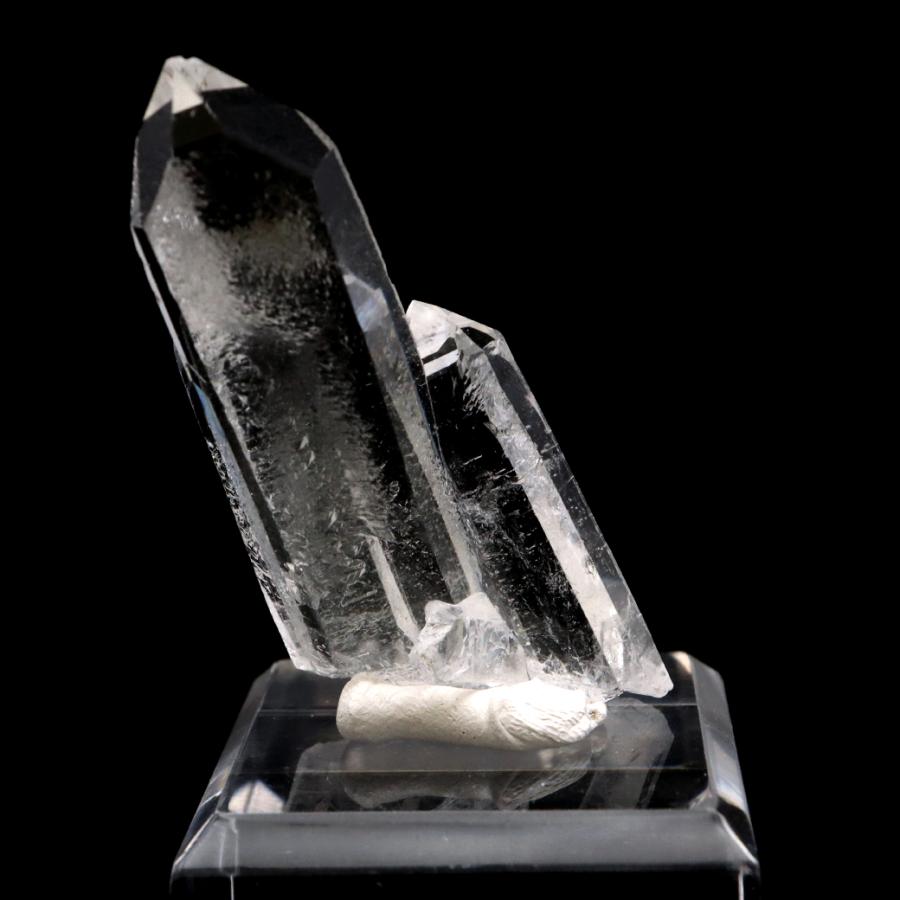 水晶④ ブラジル産 クラスター 772g 原石 天然 水晶 クラスター ミニ 27g 台座付き ブラジル ゼッカ産 透明感が