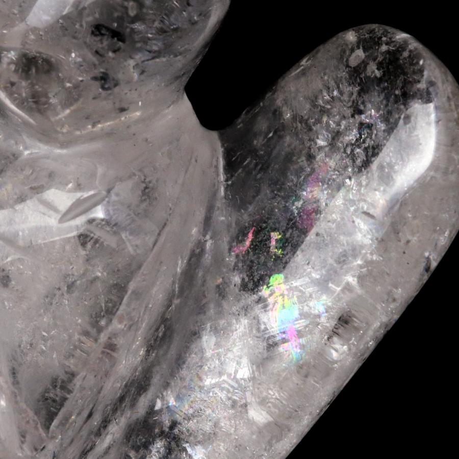 レムリアンシード 天使 Lサイズ 1点もの 190g 虹入り ヒーリング