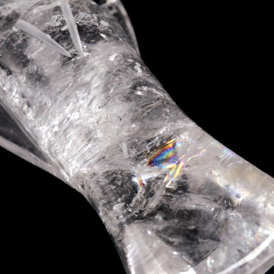 レムリアンシード 天使 Lサイズ 1点もの 116g 虹入り ヒーリング