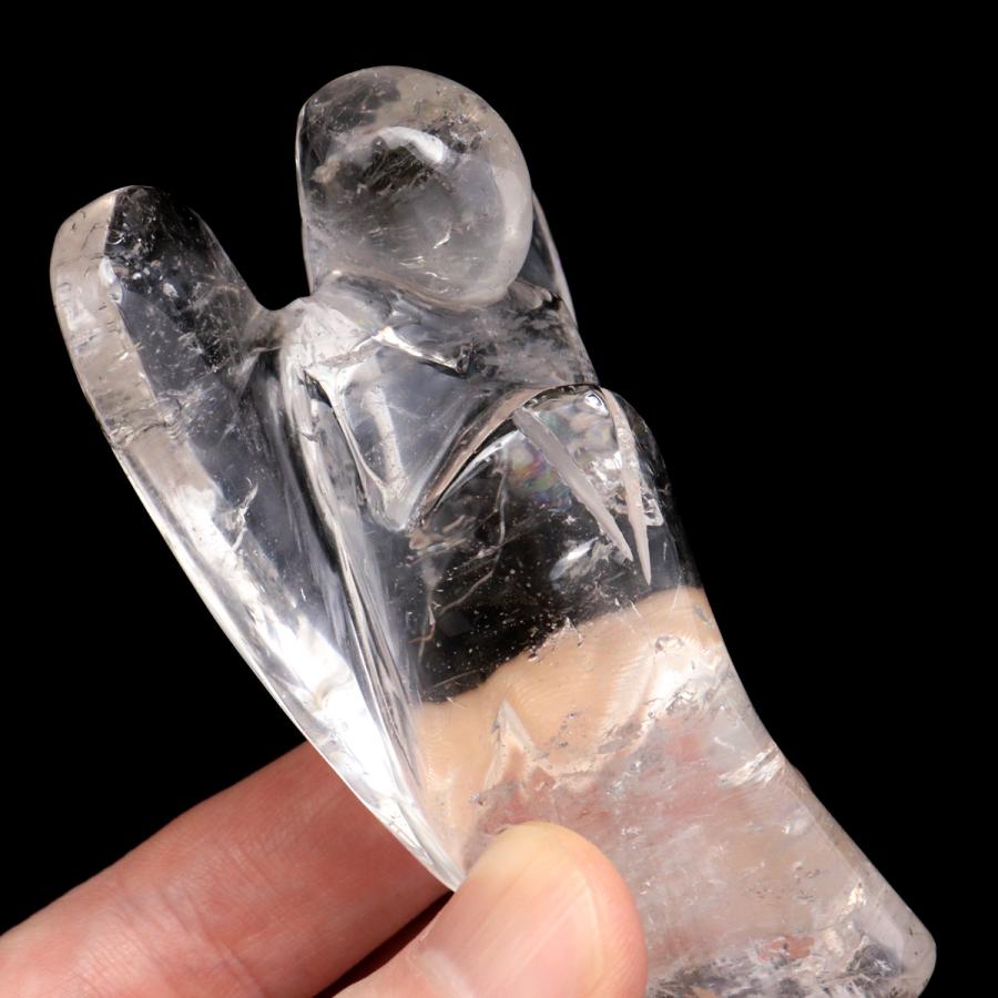 レムリアンシード 天使 Lサイズ 1点もの 143g 虹入り ヒーリング