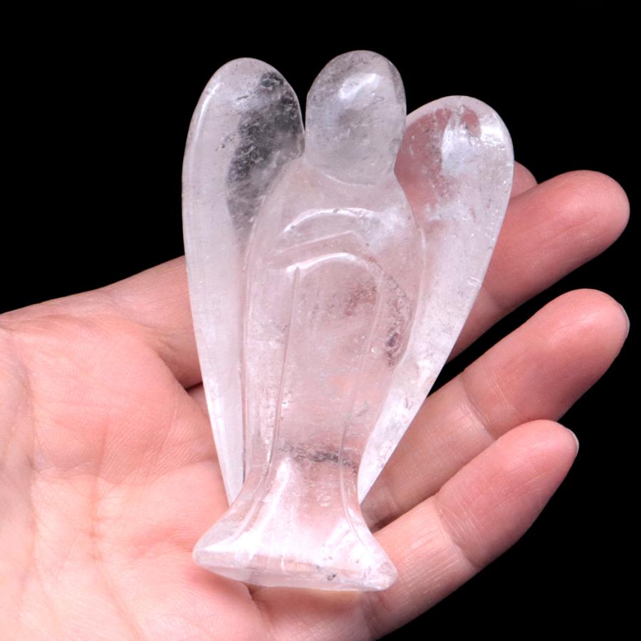 水晶 天使 ヒーリング エンジェル Lサイズ クリスタルクォーツ 水晶 天使 ヒーリング エンジェル Lサイズ クリスタルクォーツ