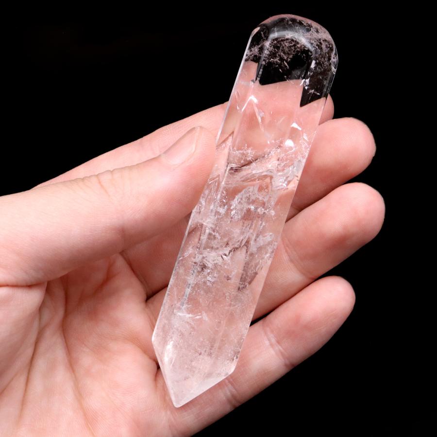 ヒーリング ワンド 水晶 ロッククリスタル ブラジル産 ヒーリング ワンド 水晶 ロッククリスタル ブラジル産
