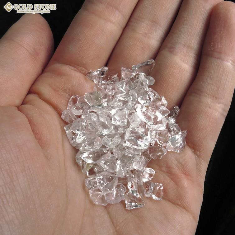 GOLD STONE 水晶さざれ石 本物 100g サイズ小 天然石 パワーストーン