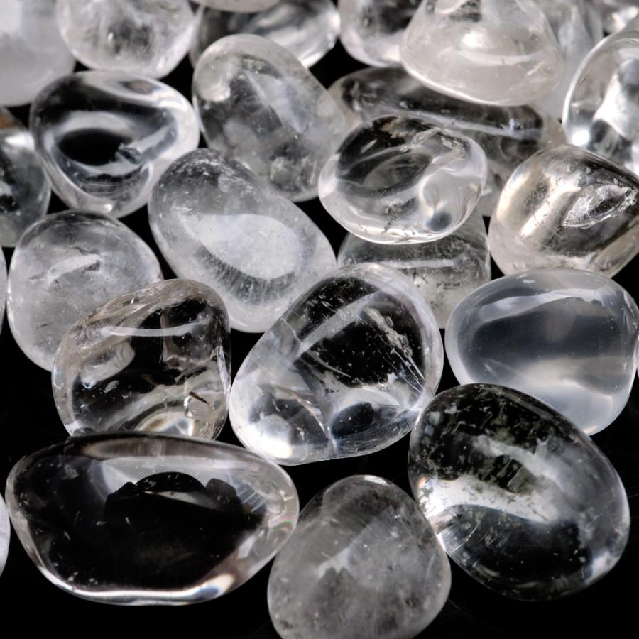 タンブル水晶角なし可愛いデザブレ GOLD STONE 水晶 タンブル 100g サイズ小 クリスタル 天然石