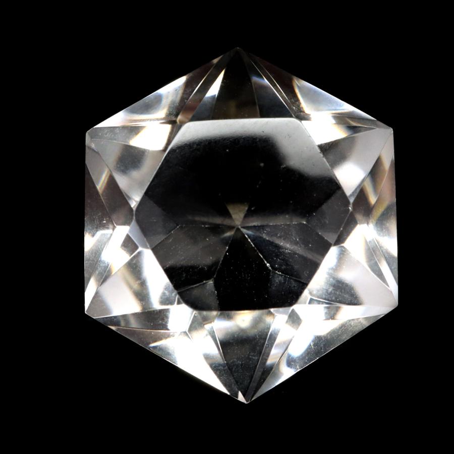水晶 六芒星 ブラジル ゴイアス州産 抜群の透明感 クリスタルクォーツ