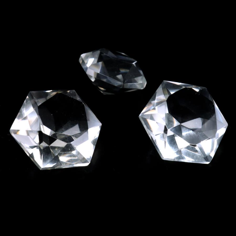 水晶 六芒星 ブラジル ゴイアス州産 抜群の透明感 クリスタルクォーツ