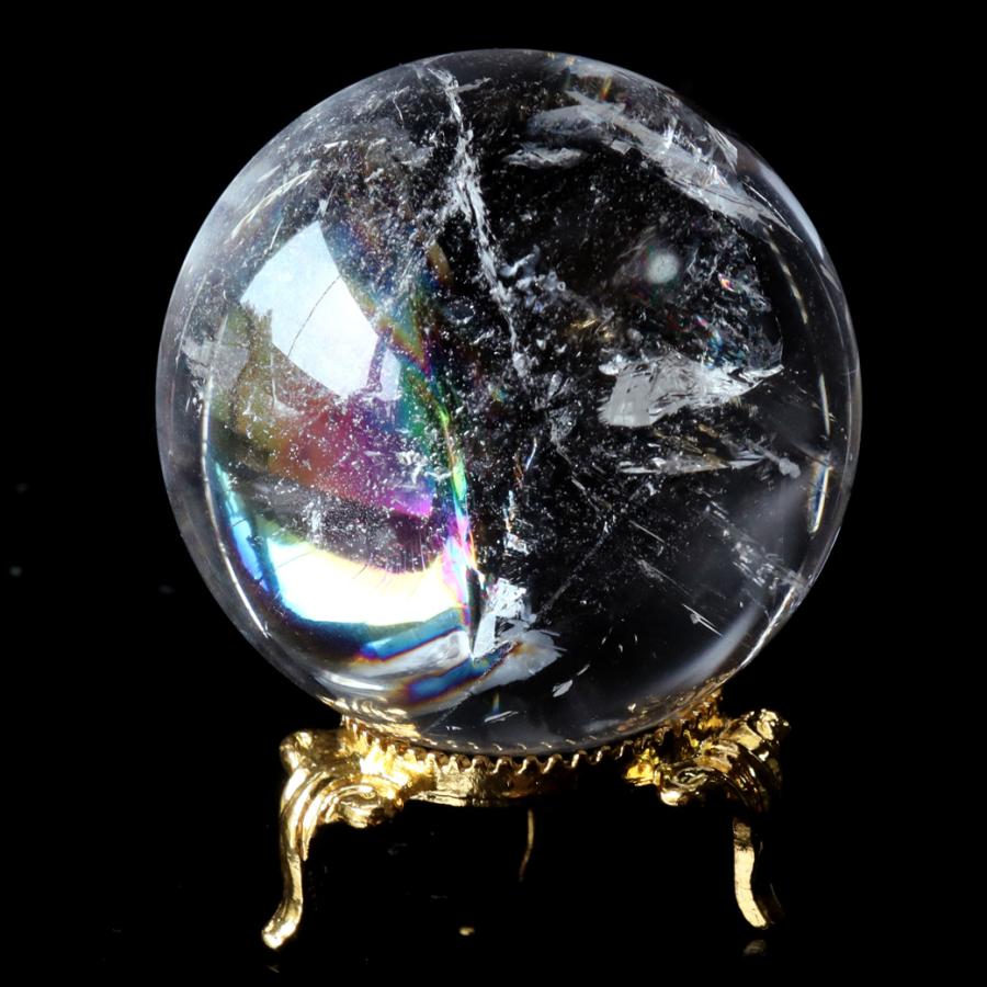 希少 レムリアンシード ブラジル・ミナスジェライス州産 丸玉 スフィア