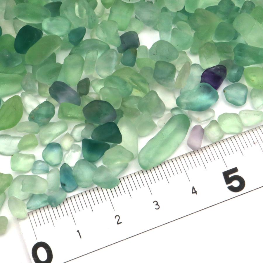 GOLD STONE グリーン パープル フローライト さざれ石 1kg まとめ売り 