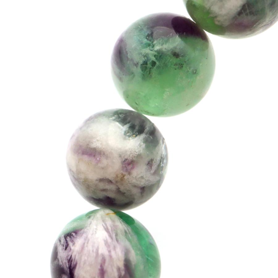 GOLD STONE エンジェルフェザー フローライト ブレスレット 12.5mm 1点