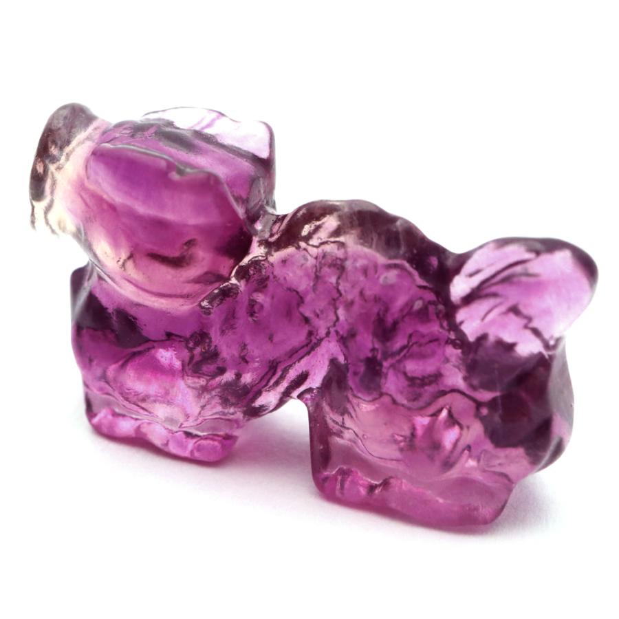 GOLD STONE 龍 2024年 干支 辰 置き物 フローライト 正月 新年 縁起物