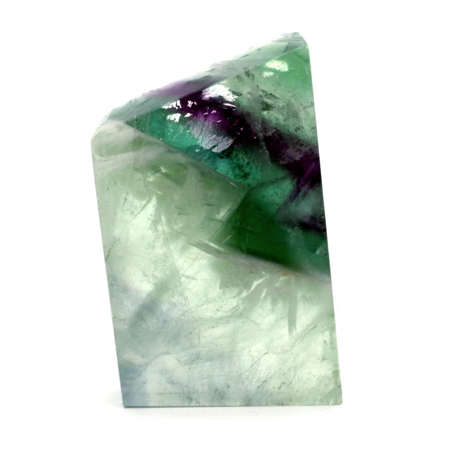 エンジェルフェザー フローライト 原石 スライス 29g 天然石  