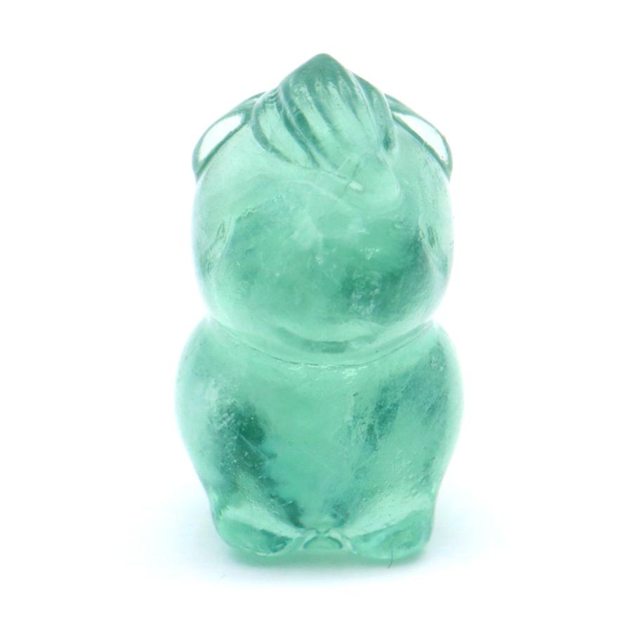 馬 2026年 干支 午 置き物 フローライト イエロー グリーン パープル