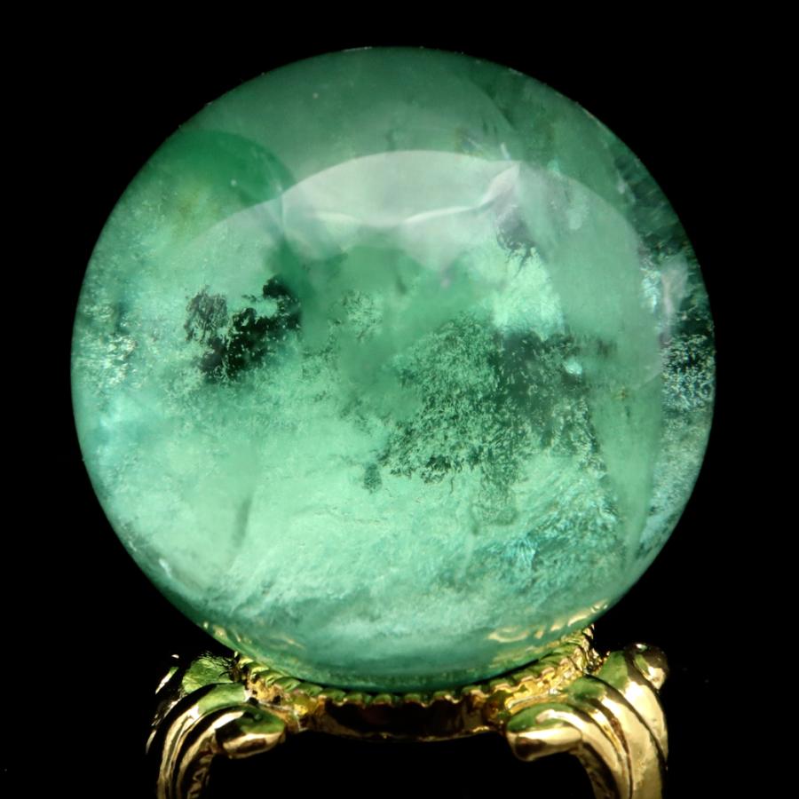 特大フローライト玉　置物　水晶玉　蛍石　7cm 天然石　パワーストーン 特大フローライト 竜爪台座 置物 水晶玉 蛍石 7cm 天然石 パワーストーン