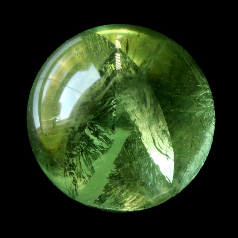 台座付き 高品質 虹入り フローライト 丸玉 A グリーン フローライト AAAAA 丸玉 直径 約41mm 虹入り レインボー