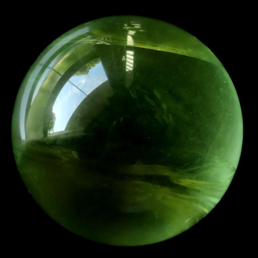 グリーン フローライト AAAAA 丸玉 直径 約51mm 虹入り レインボー