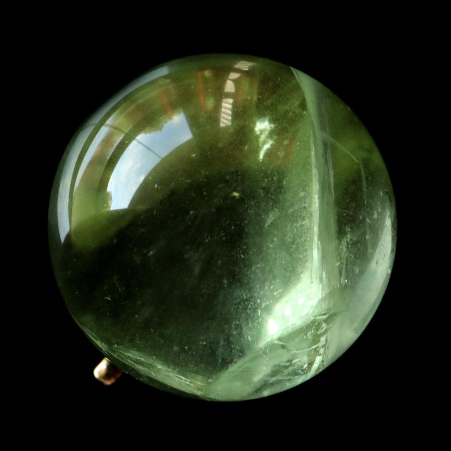 グリーン フローライト AAAAA 丸玉 直径 約35mm 透き通る透明感