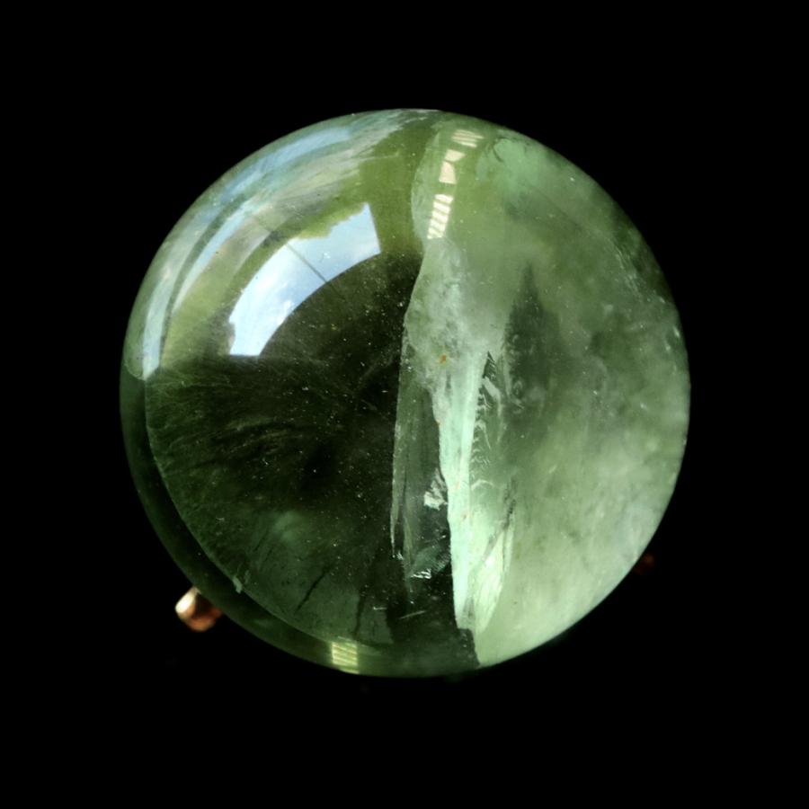 グリーン フローライト AAAAA 丸玉 直径 約35mm 透き通る透明感