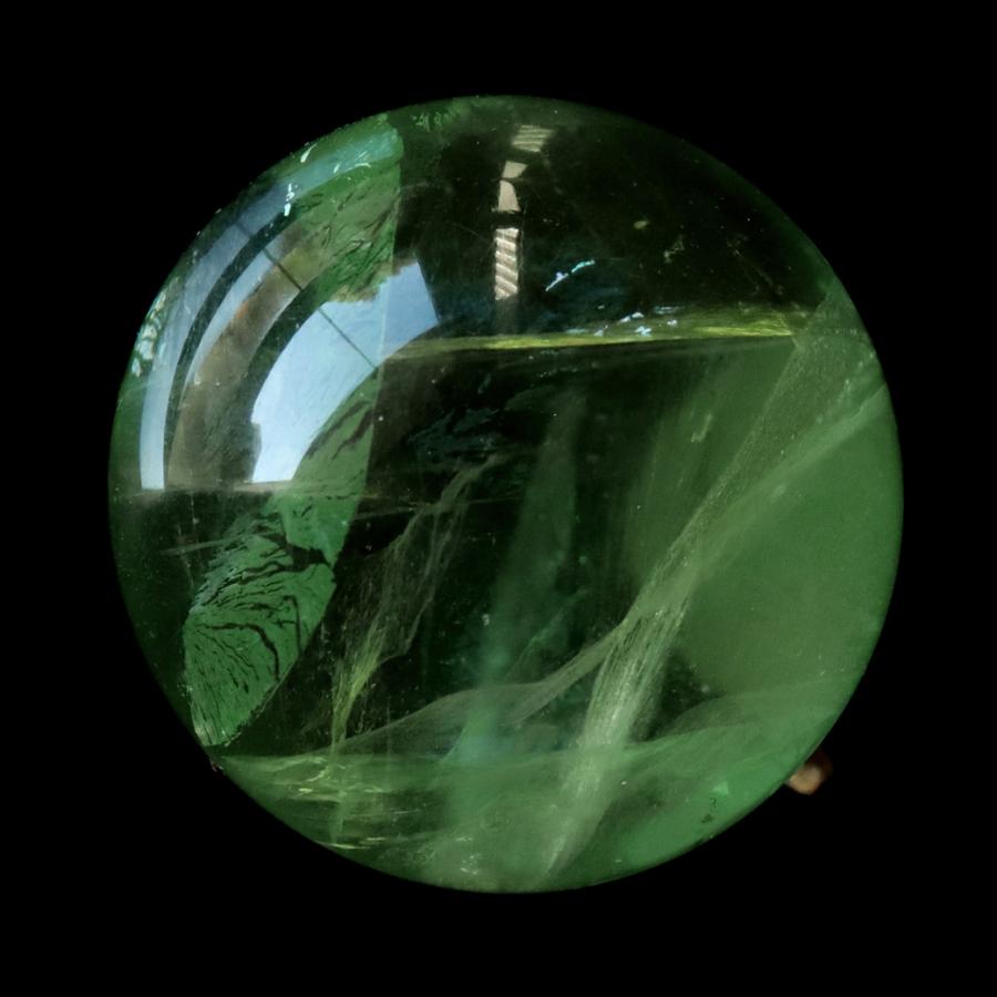 ❤️特价 73mm 透明感良く　グリーン 紫フローライト　玉　スフィア　天然石 ❤️特价 73mm 透明感良く グリーン 紫フローライト 玉 スフィア