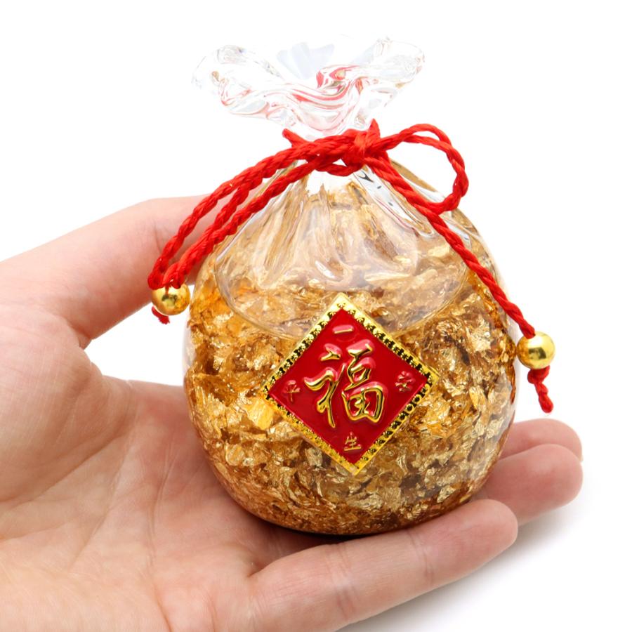 GOLD STONE 黄金の福袋 置き物 金箔入り お正月 縁起物 箱付き 開運 風水 幸福 幸運 2025 プレゼント お返し 爆買 クリスマス :  GOLD STONE. - 通販 - Yahoo!ショッピング