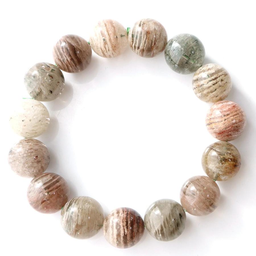 大玉ガーデンクォーツブレス　17〜18mm 大玉ガーデンクォーツブレス 17〜18mm