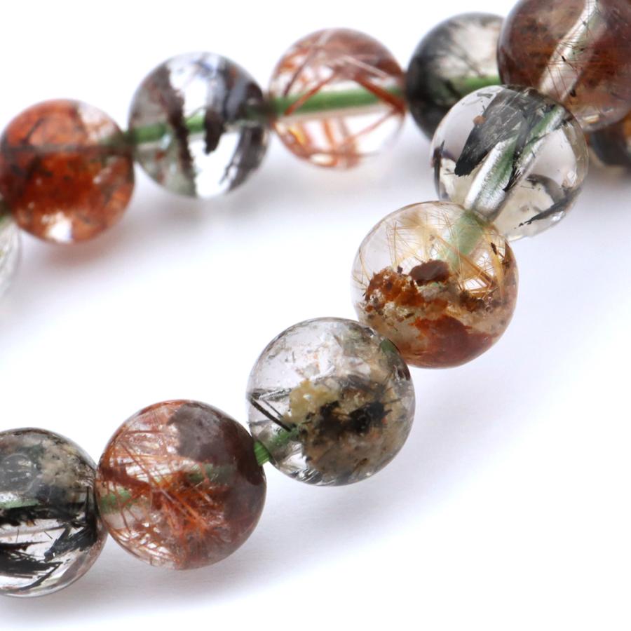 ガーデンルチルクォーツ ブレスレット 庭園水晶 針入り 7mm 1点もの