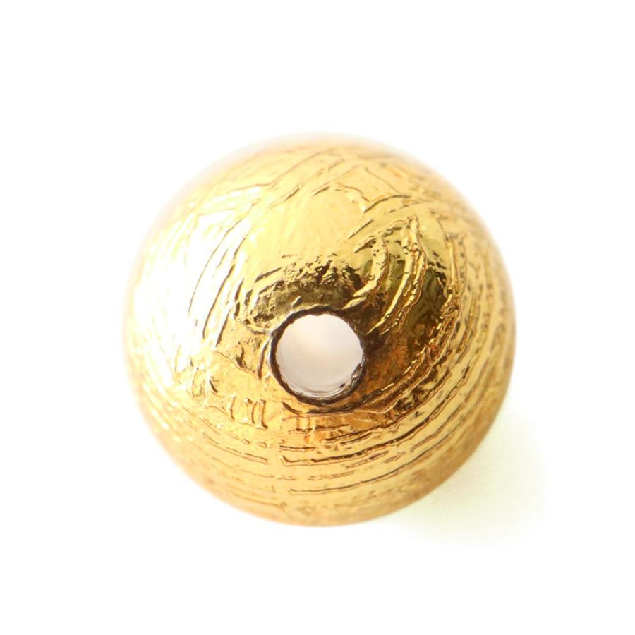 【極上品】本物　ナミビア産　ゴールドギベオン　メテオライト　約12mm 粒売り ギベオン隕石 ペンダント｜Gibeon メテオライト 鉄隕石 ナミビア