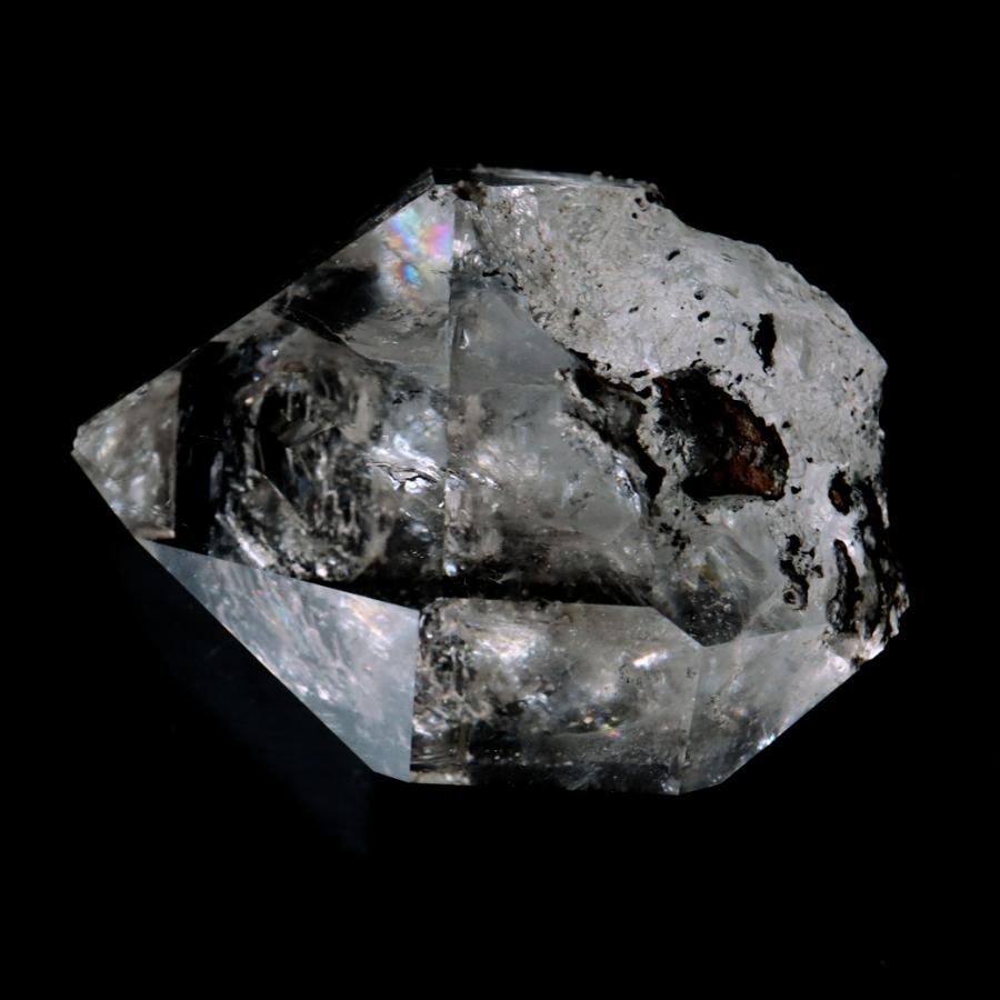 ハーキマーダイヤモンド ハーキマー水晶 75g 大粒 原石 アメリカ