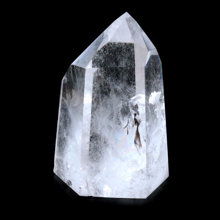 GOLD STONE レムリアンシード 水晶 六角柱 ポイント 全面研磨 磨き