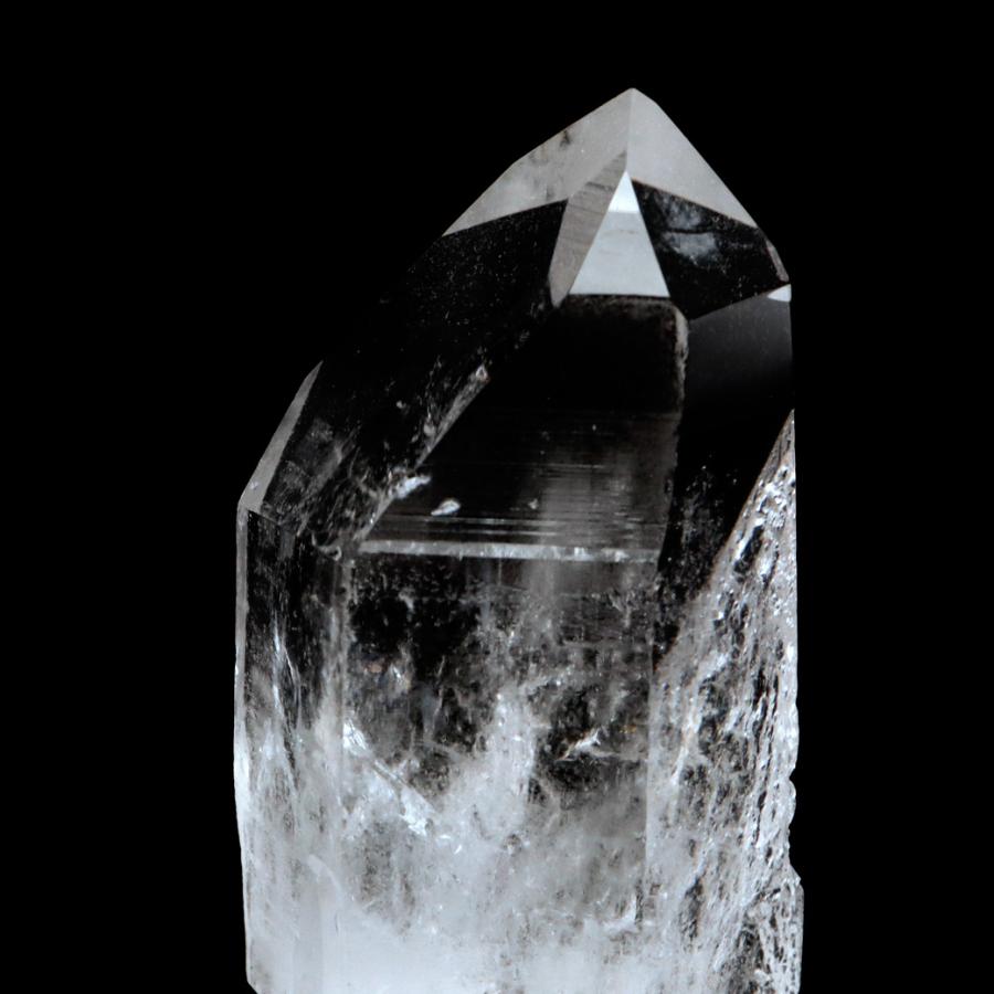 レムリアンシード 水晶 六角柱 ポイント 一部面残し 研磨磨き 93g 1点