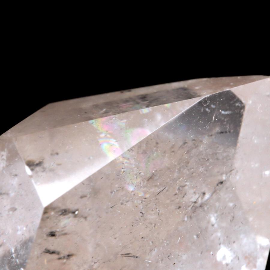 レムリアンシード 水晶 六角柱 ポイント 一部面残し 研磨磨き 445g 1点もの AAA 虹入り レインボー 天然石 ブラジル バイーア州産 証明書付き 爆買 クリスマス |  | 03